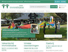 Tablet Screenshot of imminkhoeve.nl